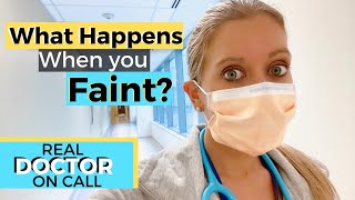 WHAT HAPPENS WHEN YOU FAINT? | DOCTOR On CALL | VLOGGING in HOSPITAL | Dr. Stephanie - The Blonde MD