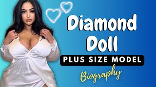 Miss Diamond Doll | Adorable Canadian Curvy Plus Size Model | Instagram Celebrity | Wiki & Bio