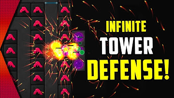 Infinitode - BEST ENDLESS TOWER DEFENSE MOBILE | MGQ Ep. 228