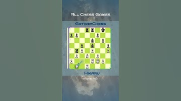 Hikaru (3098) vs GothamChess (2707) | Bullet Chess
