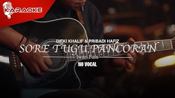 Difki Khalif & Pribadi Hafiz - Sore Tugu Pancoran (Live Session) | Karaoke Video - No Vocal