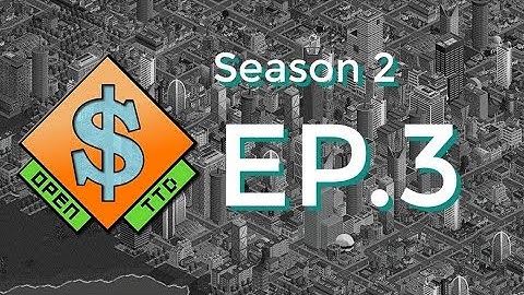 OpenTTD Timelapse [ss2 EP. 3] Food Train.