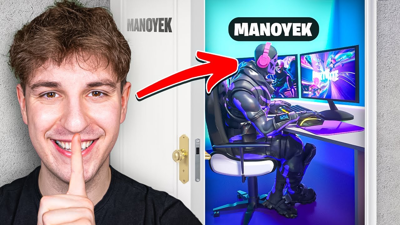 WŁAMAŁEM SIĘ na CUSTOMY MANOYKA w Fortnite