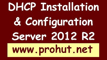 DHCP Configuration- install DHCP Server on Windows Server 2012 R2- Part 1 of 3 step by step video