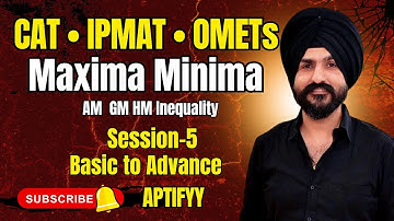 Maxima & Minima-5 | Minimum Value of (x+a)(x+b)/(x+c) | CAT, XAT, GRE, GMAT, NMAT, SNAP, SSC