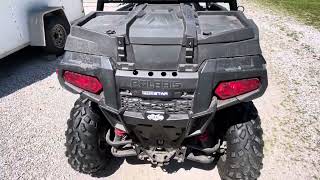 May 2024 Auction: 2015 Polaris 570 Sportsman Ace (Video #1 walk around)