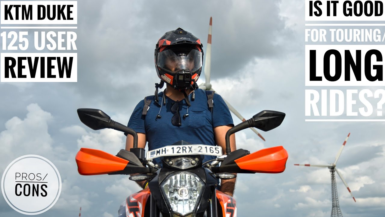 Is Ktm duke 125 good for touringlong rides  Proscons in HINDI  ktm  ktmduke  duke125  review