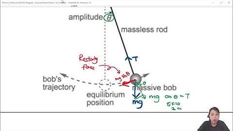 17.1b [BONUS] Pendulum in Simple Harmonic Motion | A2 Oscillation | Cambridge A Level Physics