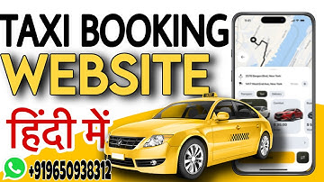 How To Create HTML PHP Website For Taxi/Cab Booking Services |How To Make A Free Website | Tutorial
