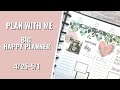 PLAN WITH ME | BIG HAPPY PLANNER