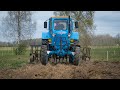 Cultivating for the FIRST TIME with T-40 Tractor