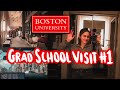 Visiting boston university as a prospective biomedical engineering pstudent  vlog