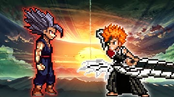 Monarch Beast Gohan V2 OP(New) VS Ichigo TYBW V3 OP edit in Jump Force Mugen