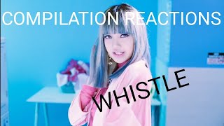 Part2 Compilation Reactions To Lisas Rap On Whistle Mv