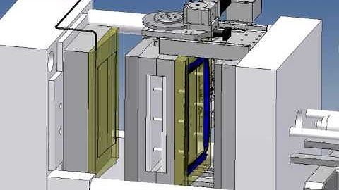 2K matrijzen met draaitafel 180 graden