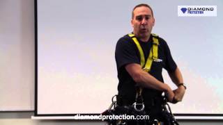 How to remove a safety harness