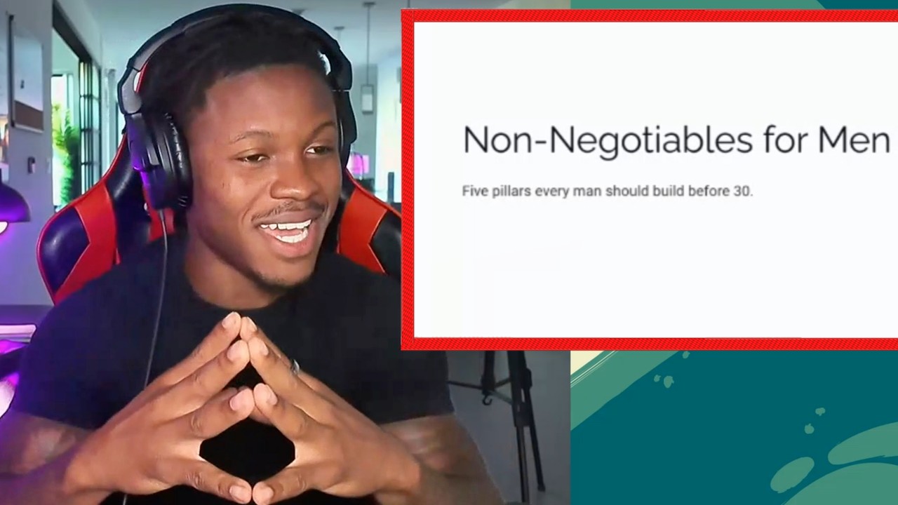5 non-negotiables for men in their 20s