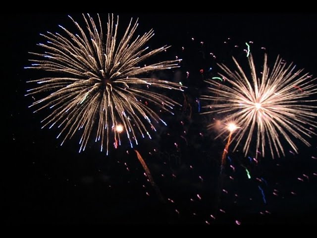 Салют на Новый год в Кракове! New Year Fireworks in Krakow!