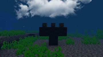 What happens if you create wither underwater?