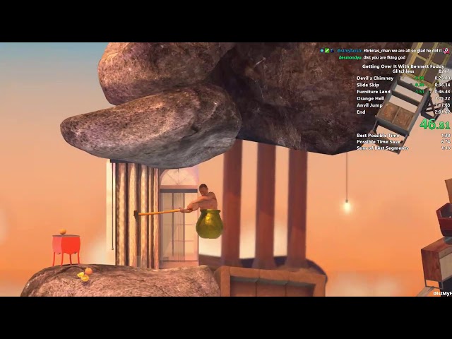 Getting Over It - Category Extensions - Speedrun