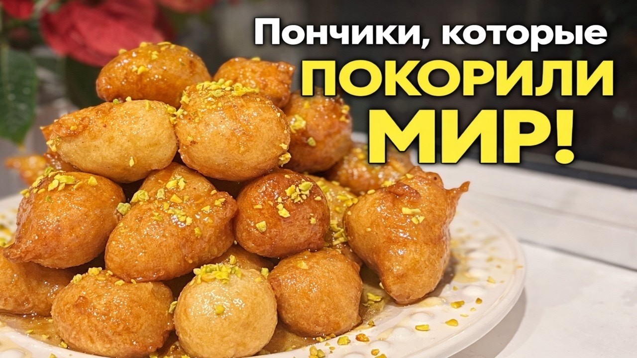 Пончики, которые покорили мир! Лукумадес — десерт Греции