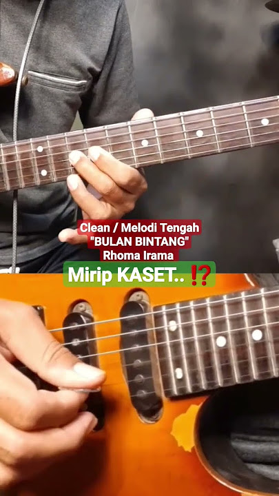 Clean /Melodi Tengah BULAN BINTANG Rhoma Irama ‼️mirip KASET ORI... ⁉️