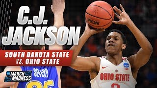 Ohio State's C.J. Jackson helps the Buckeyes get past the Jackrabbits