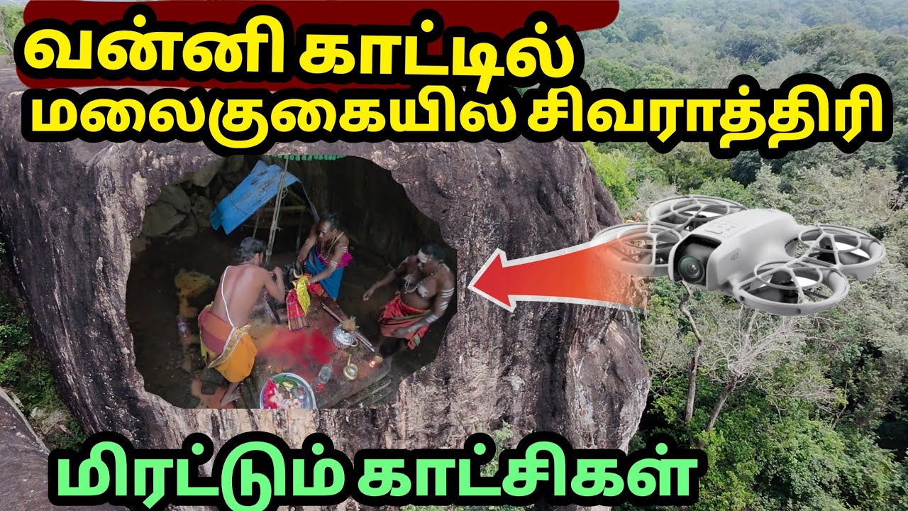 🔴​ வன்னி காட்டில் குகையினுள் நடந்த சிவராத்திரி 