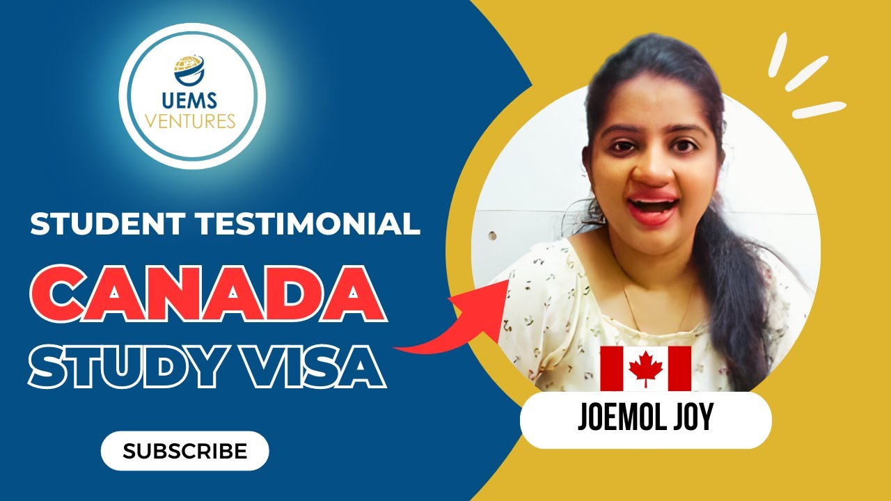 Our Student Joemol Joy Canada Study Visa Success Story From Dream to