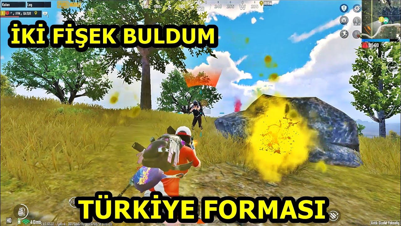 İKİ FİŞEK BULDUM BAŞIMA GELMEYEN KALMADI ! ONE MAN SQUAD PUBG MOBİLE