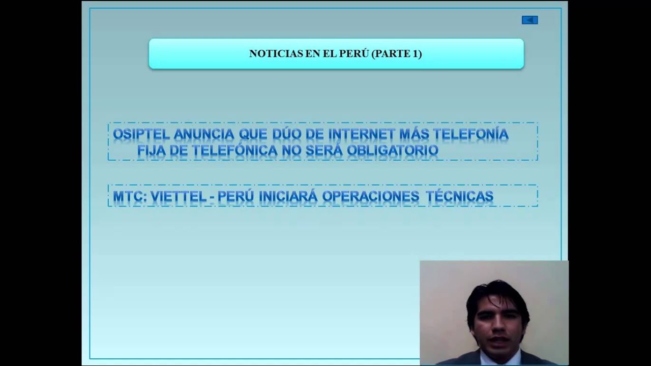 Legislación de Telecom y OSIPTEL (1 de 2)