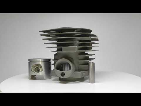 Поршнева Jonsered 2149 циліндр з поршнем на бензопилу 2150 ЦПГ для ланцюгових мотопил 2152 2153 5038699-71 5038996-71, видео 1