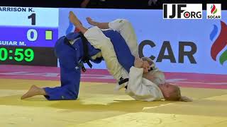 Judo | Kayla Harrison (USA) vs. Mayra Aguiar (BRA) |  FULL MATCH