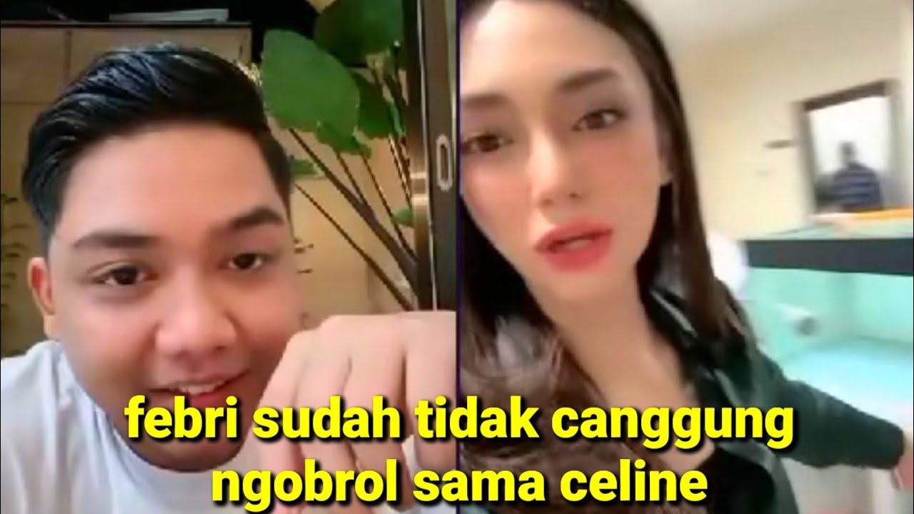 Febri makin lancar ngobrolnya sama celine,gak malu malu lagi
