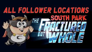 All Coonstagram Follower Locations. South Park The Fractured But Whole 100% Walkthrough screenshot 3