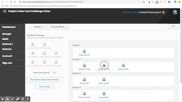 CrossBraining Tip: Adding Students to Groups