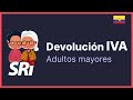 Devolucin del iva adultos mayores tercera edad sri ecuador  tutorial paso a paso 2024