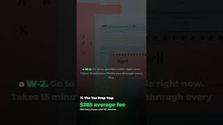 H&amp;R Block Charges You for a FILING You Could Do Free #shorts