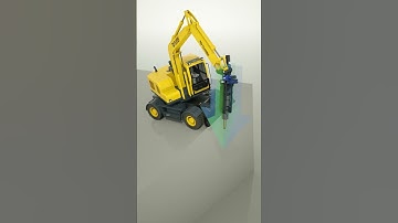 伶动Enhance Slope Precision with Lingdong’s Horizontal Locking Tilt Rotator #rotortilt #tiltrotator