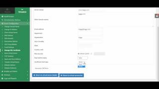 ssl certificate on webmin virtualmin