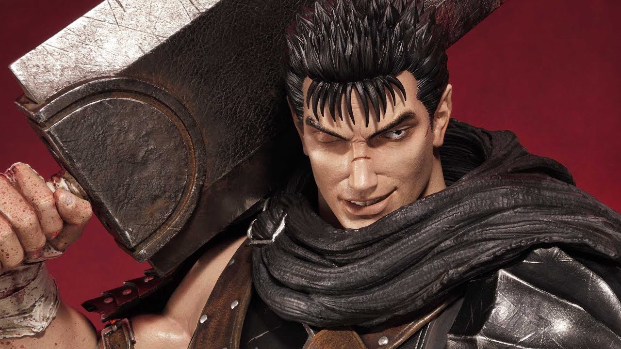 Prime1Studio: Berserk Guts, Black Swordsman (Berserk) Statue - YouTube.