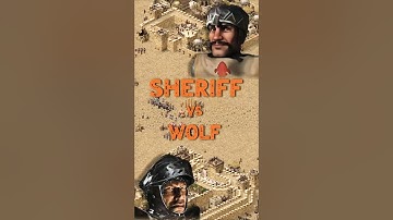 Sheriff vs Wolf | Stronghold Crusader: DE #strongholdcrusader #fireflystudios #gameplay #rts