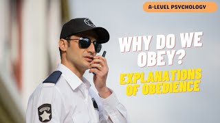 Explanations for Obedience | Alevel Psychology | AQA Psychology | Alevel