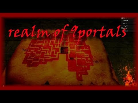 The Most Scarry Game In Roblox Roblox Realm Of The 9 Portals Youtube - roblox realm of the 9 portals map