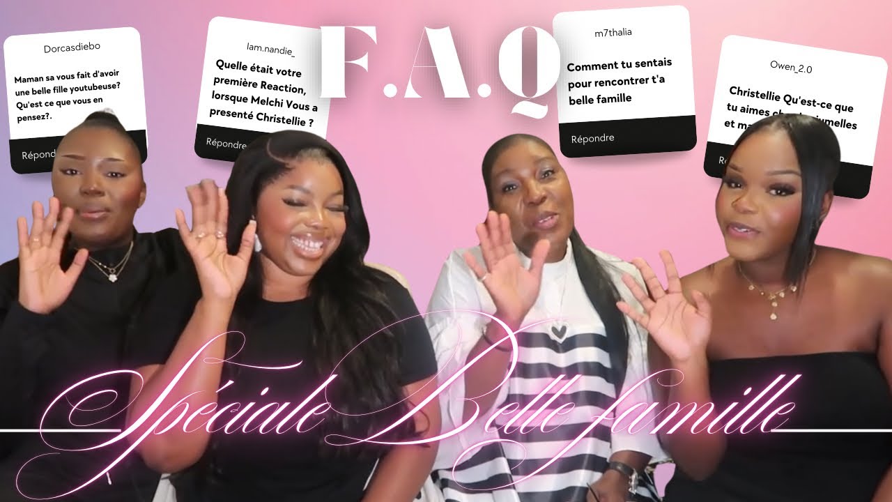 ON RÉPONDS À VOS QUESTIONS AVEC MA BELLE FAMILLE 🥰🤩
