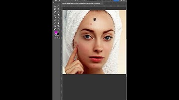 Magic of Spot healing brush tool#shortsvideo #photoshop