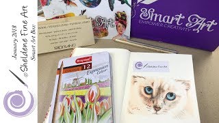 REAL TIME: January SMART ART BOX 2018 screenshot 3