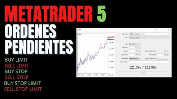 Como crear ordenes pendientes Metatrader 5 👉 COMO USAR METATRADER 5