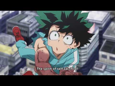 Deku Uses His Quirk For The First Time