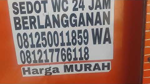 Sedot Wc Sidoarjo 081250011859 - VG JAYA